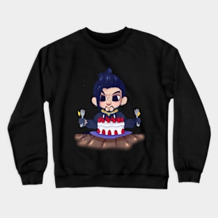 Casual Hanzo Likes Cake Crewneck Sweatshirt